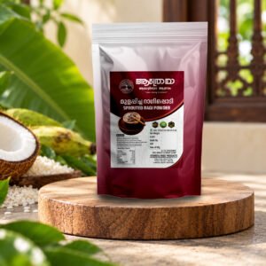 Ragi mulapichathu (sprouted ragi powder)